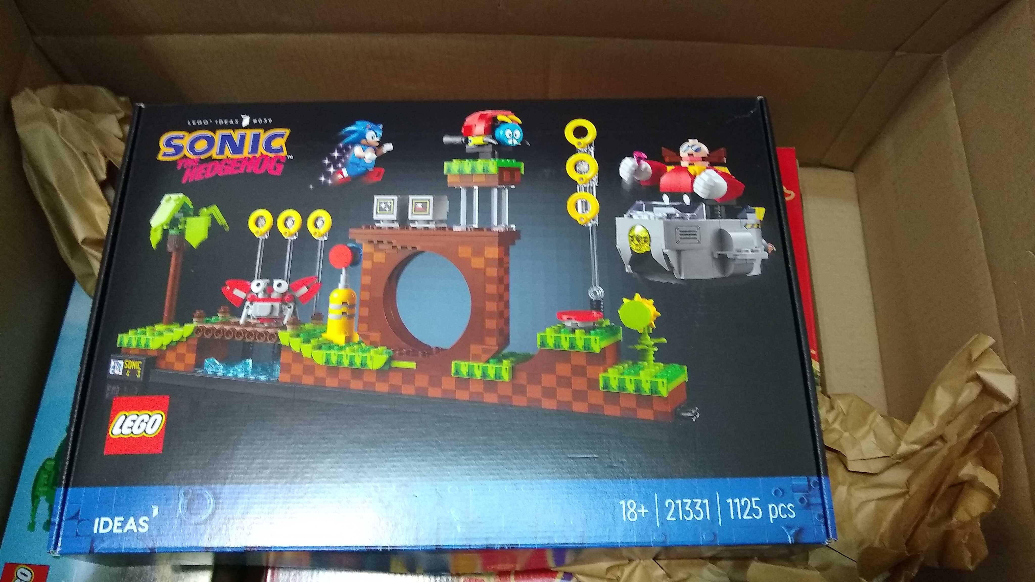 lego IDEAS 21331 Sonic the Hedgehog – Green Hill Zone - Novo e Selado