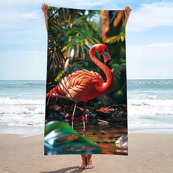 Ręcznik plażowy HOLIDAY SZYNKOSCHNĄCY mikrofibra kolorowy 100x180