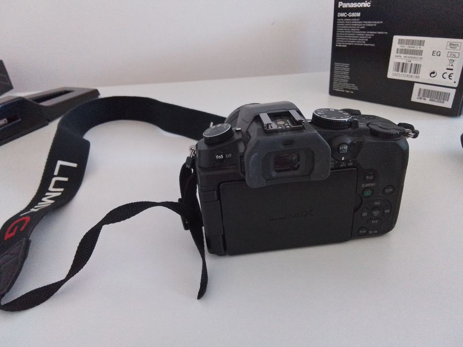 Panasonic DMC-G80M + obiektyw