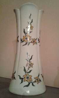 duży wazon z PRL 39 cm sygnowany LUBIANA kolekcje PRL
