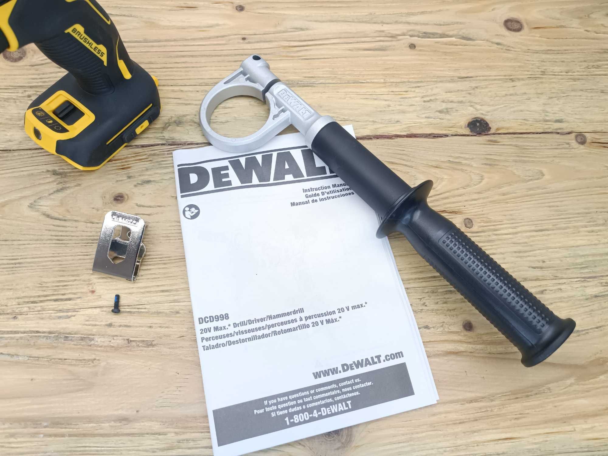 Ударний дриль-шуруповерт Dewalt 20v DCD998 з США MADE IN MEXICO