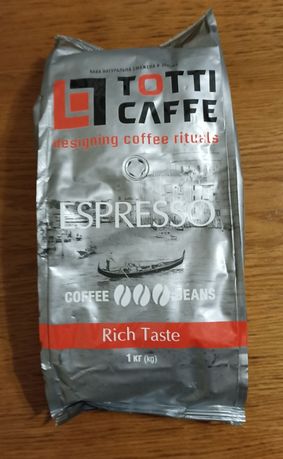Кофе в зернах Totti Caffe Espresso