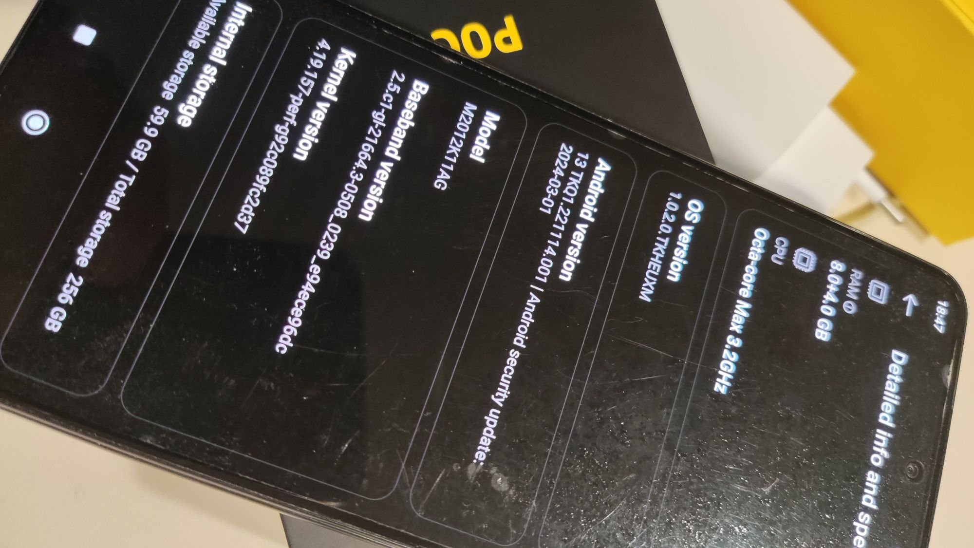 Poco F3 8Gb+256.