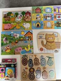 Melissa and doug tablica otworz i wloz. Ukladanki