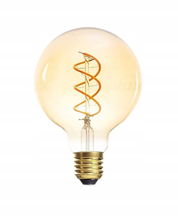 KANLUX Żarówka LED Kula Ozdobna G125 E27 4W=25W Ciepła