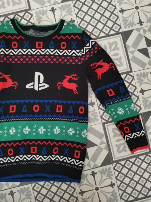 Sweter z dzianiny 128/135 George PlayStation święta