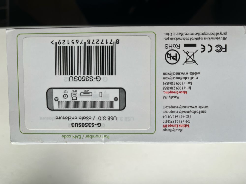 Адаптер для HDD 3.5 Macally G-S350SU