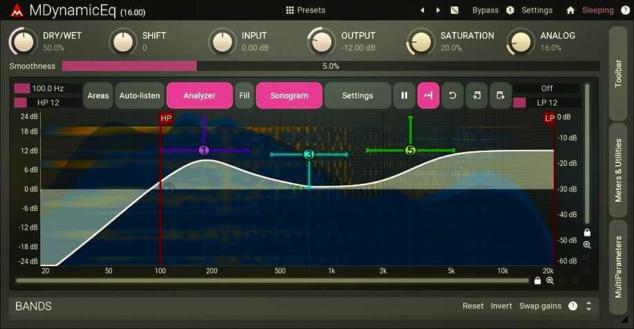 Melda Production MDynamicEq - plugin wtyczka VST VST3 AAX