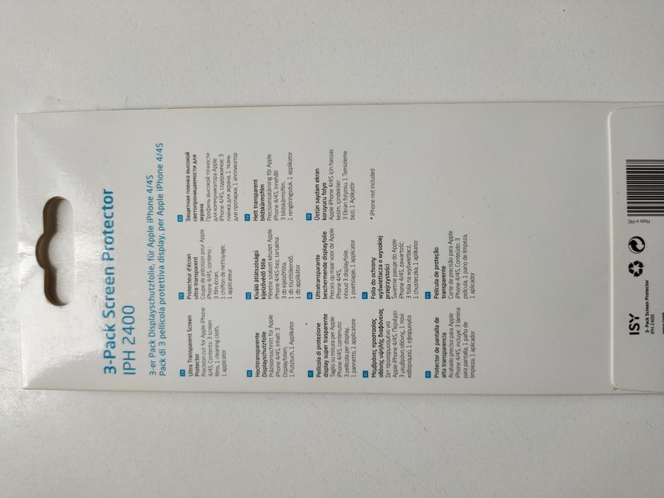 Folia ochronna iPhone 4/4s