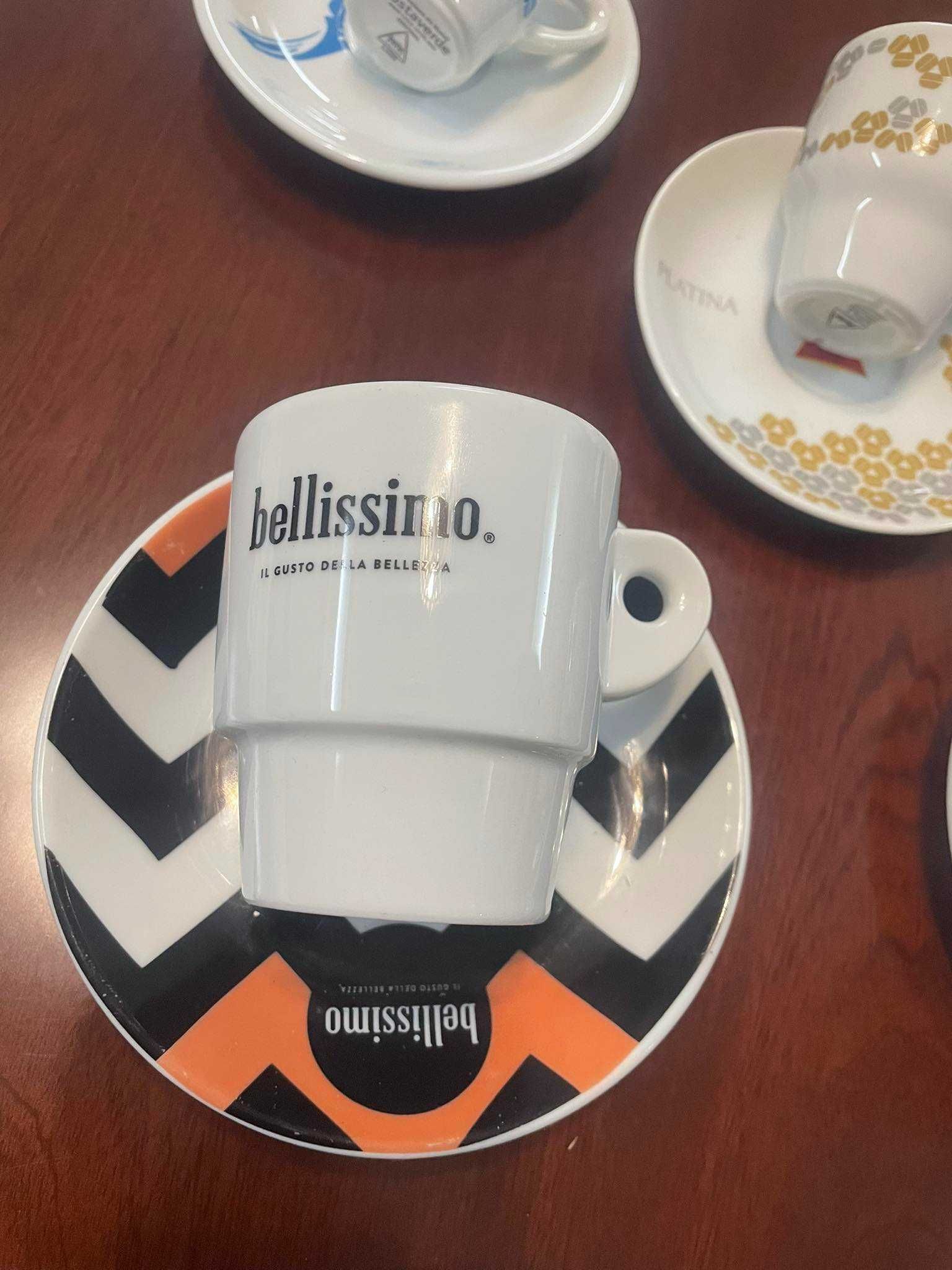 Chávenas completas de várias marcas de café DELTA,BELLISSIMO