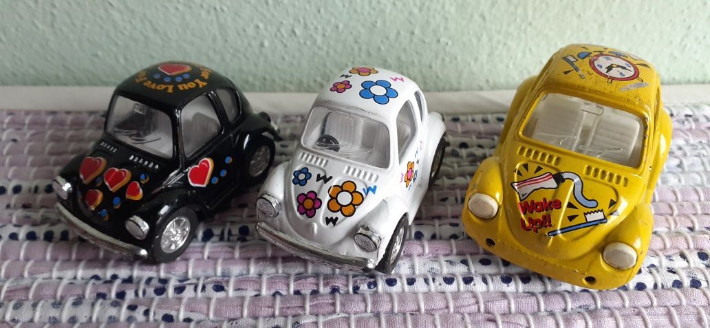 Miniatura de carro carocha vw.