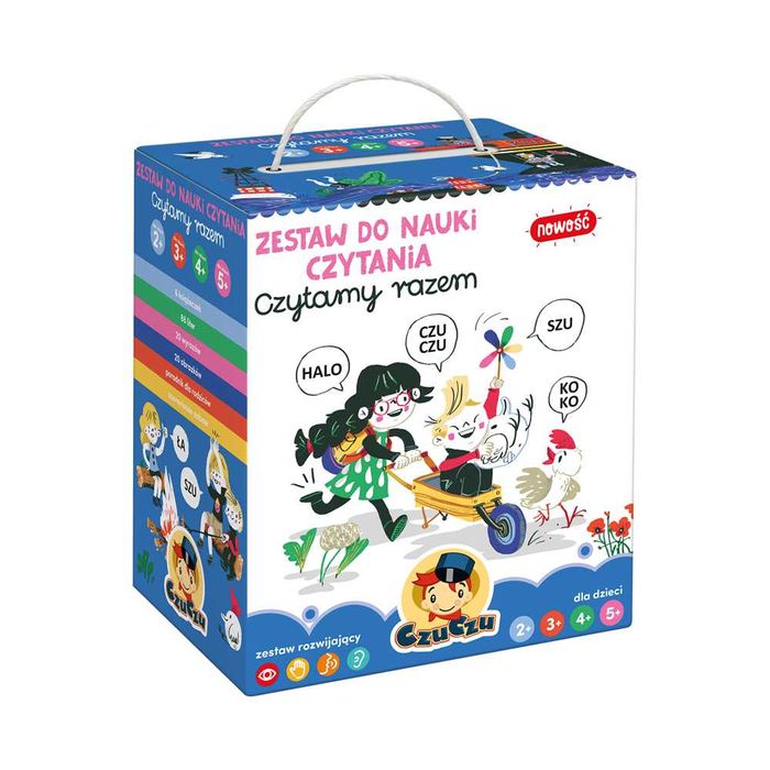 CZUCZU CZYTAMY razem ZESTAW do nauki czytania