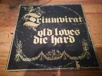 TRIUMVIRAT -Old Love Die Hard (Ed Port-1976- Capa Preta-C LEITORES) LP
