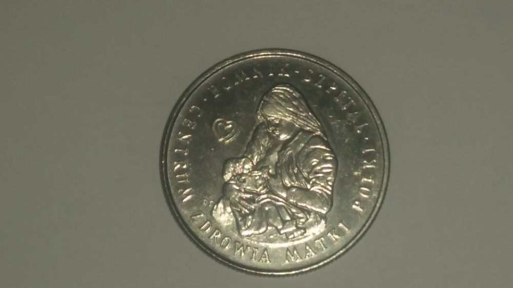 Moneta 100 zł Centrum Matki Polki 1985 r