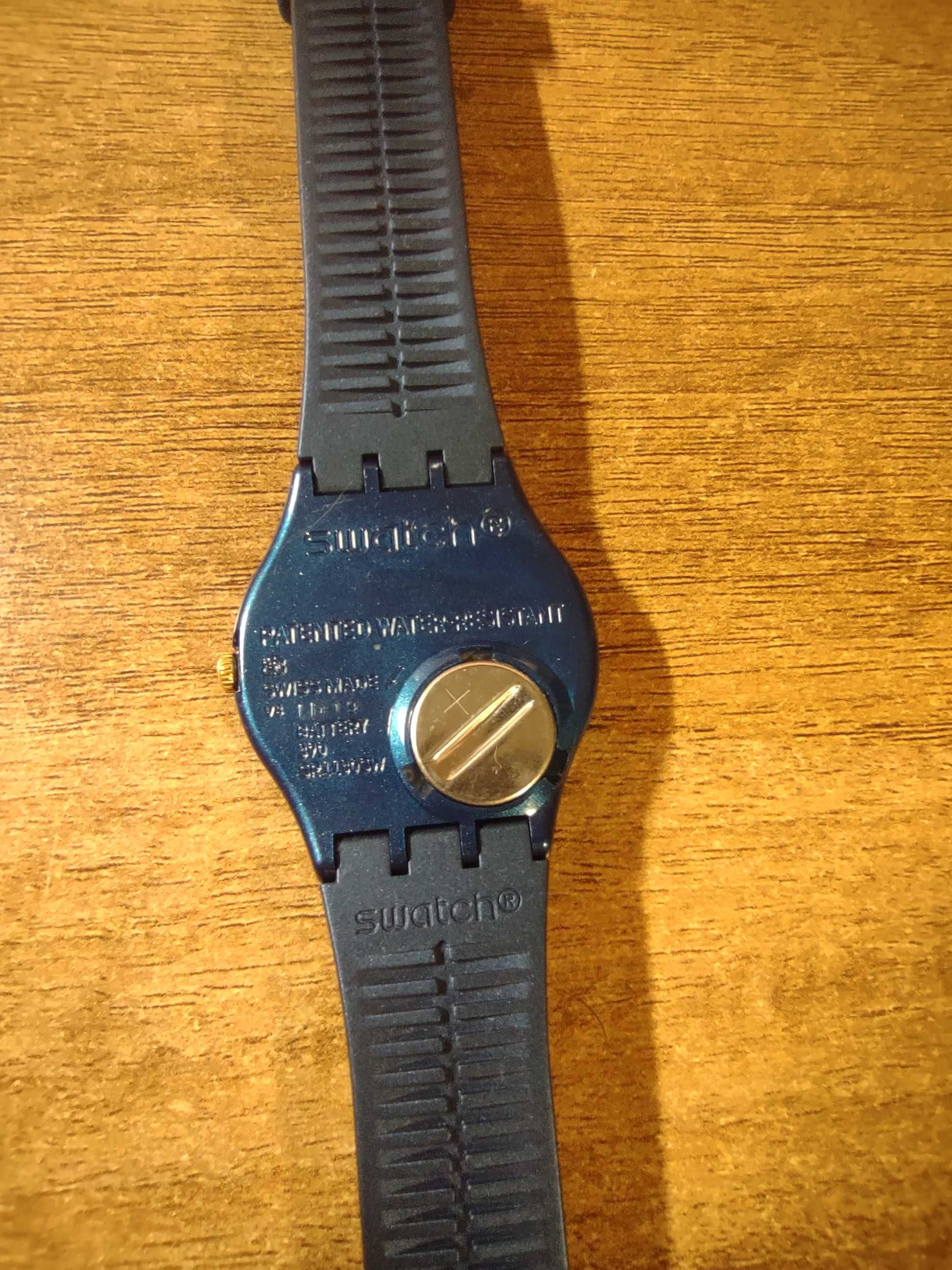 Zegarek damski/unisex Swatch PEARLYBLUE GN917