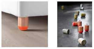 Lyskraft Ikea nogi do kanapy Klippan pomarańczowy