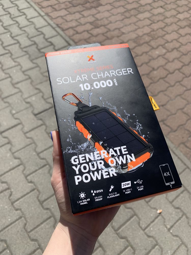 Powerbank XTREME SERIES 10000mAh Solar Charger
