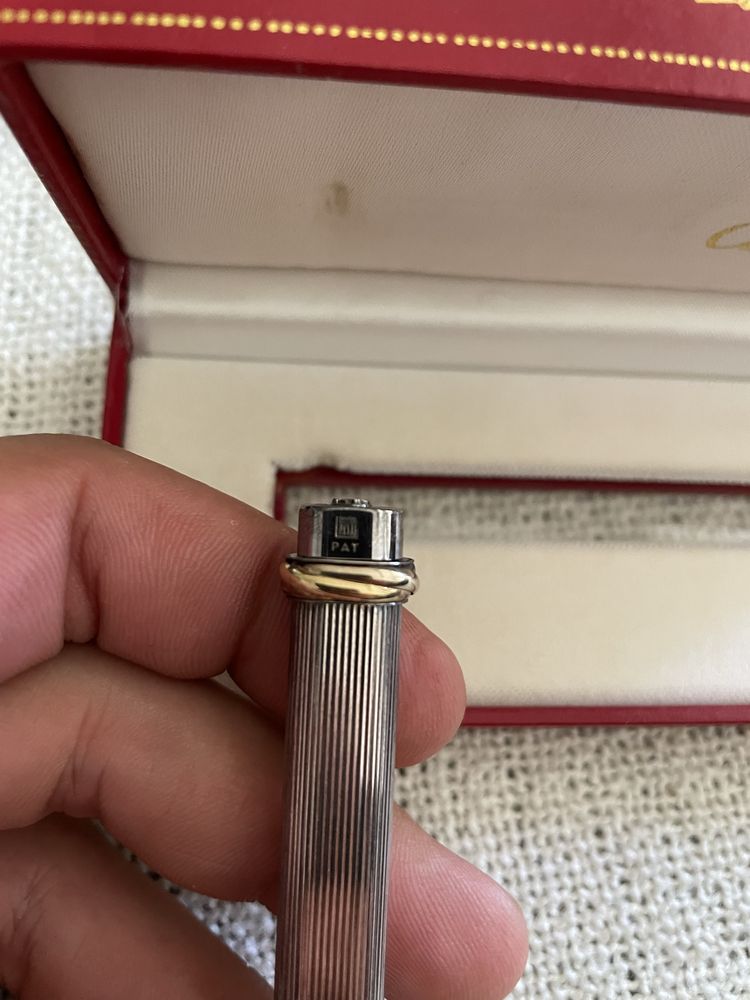 Caneta cartier prata