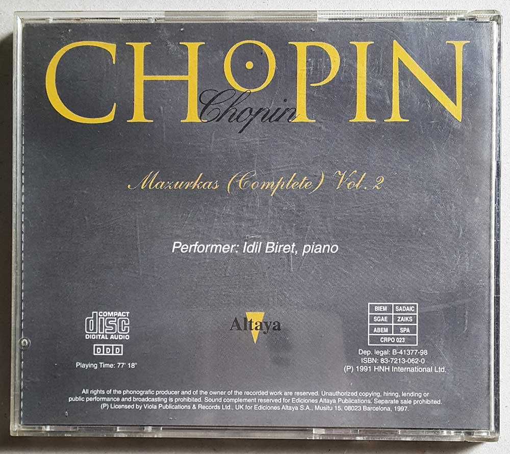 Chopin i muzyka romantyczna Mazurki (całość) Vol.2