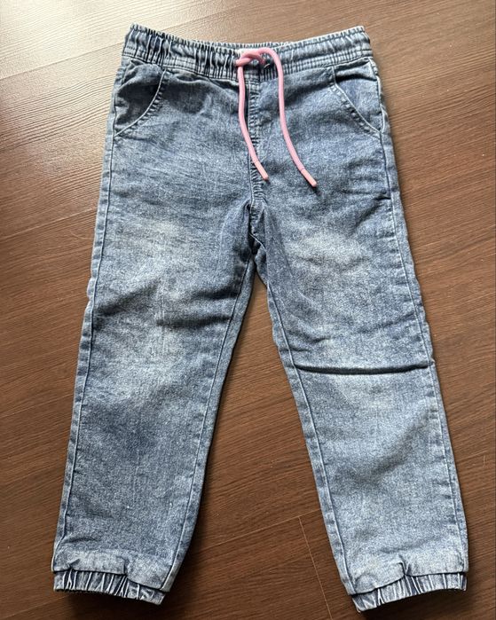 Джинси на флісі на дівчинку