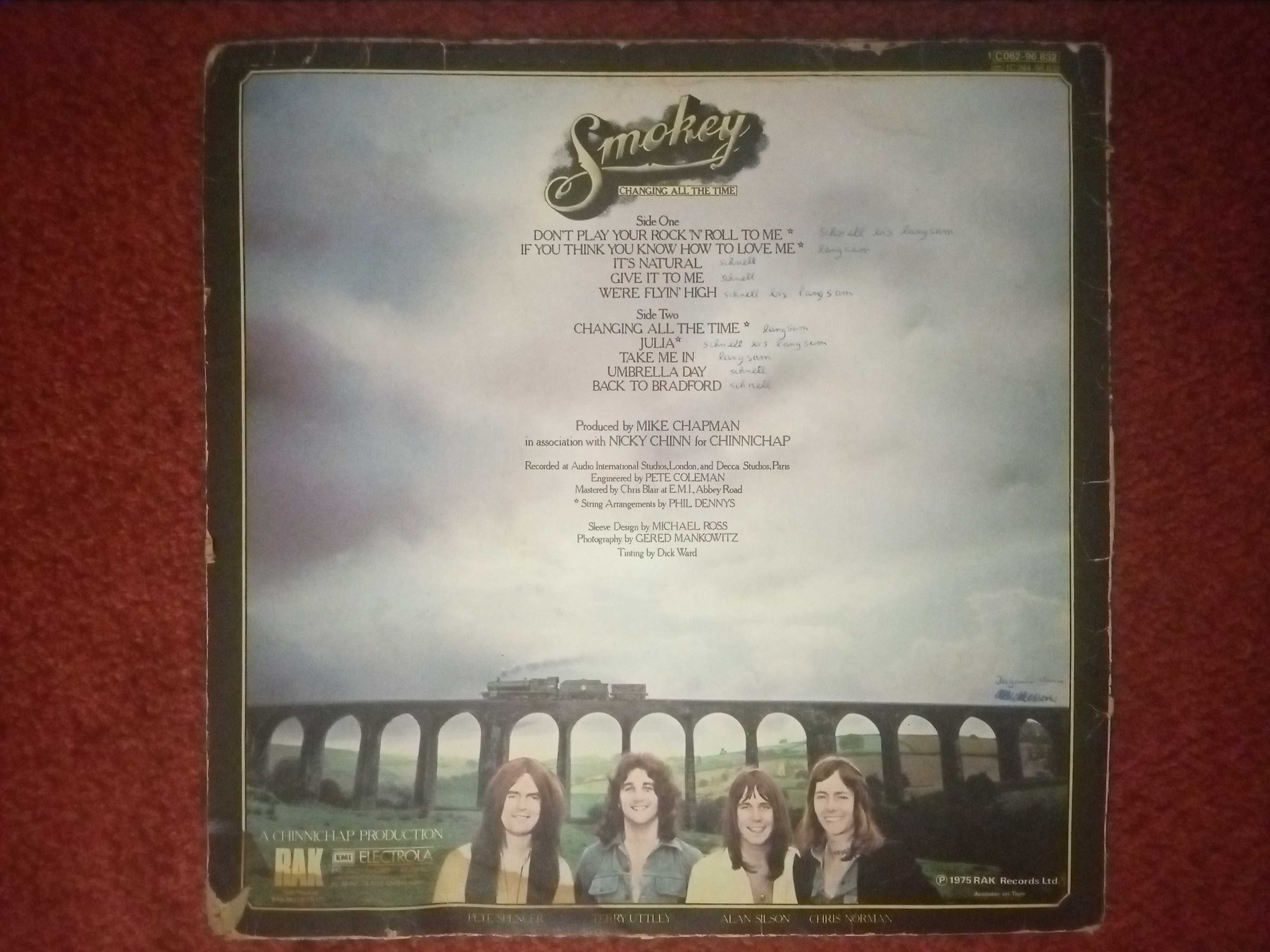 LP винил SUZI QUATRO - Agro-Fobia, SMOKIE - Changing All the Time