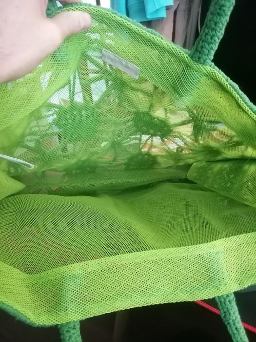 Mala nova cor  verde