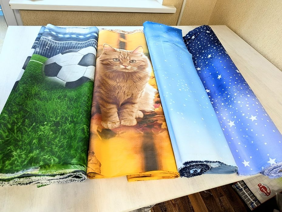 Постільні тканини РОЗПРОДАЖ на метраж від 1 м Без браку, без дефектів