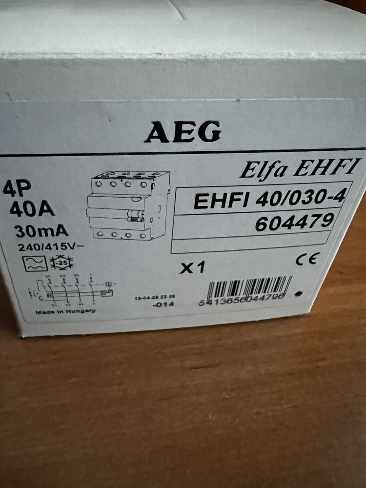 AEG wyłącznik Róż-Prądowy 40A 30mA