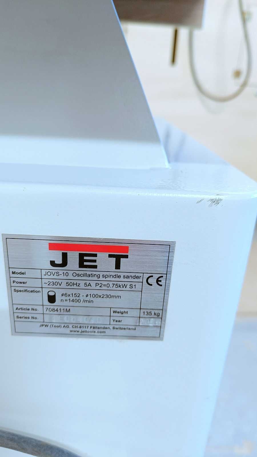 Szlifierka oscylacyjna JET JOVS-10