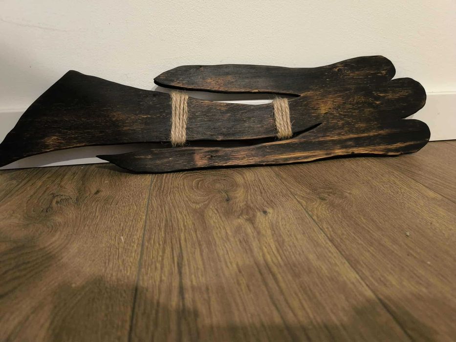 Drewniany anioł–dekoracja rękodzieło, ok 60 cm ozdob dzień nauczyciela