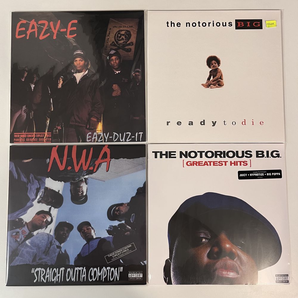 Plyty winilowe LP Rap, Hip-Hop, Electro