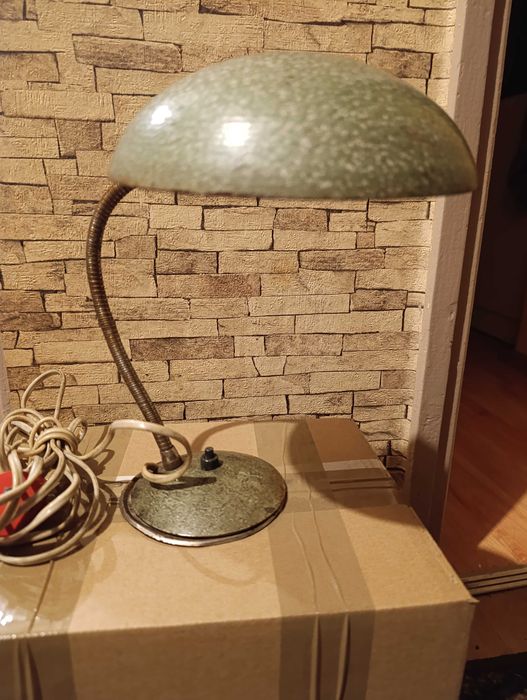 lampka biurkowa PRL - lata 60-te