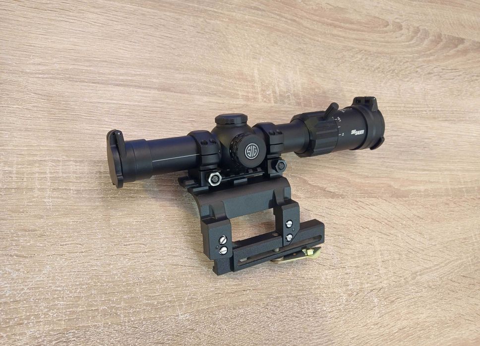 Luneta SIG-SAUER TANGO-MSR 1-6x24 z montażem bocznym do AK Saiga