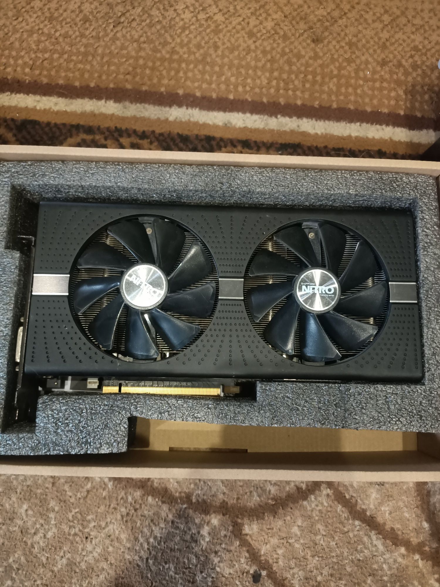 Видеокарта Sapphire rx 580 nitro+ 8gb
