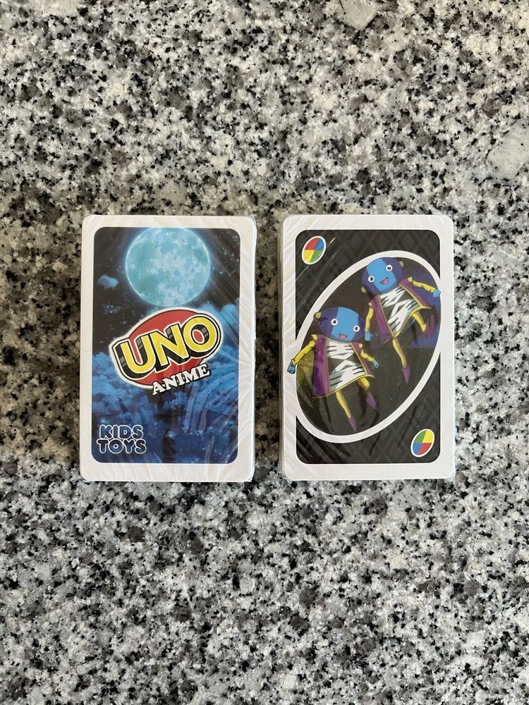Cartas UNO: Edição Especial “Anime”