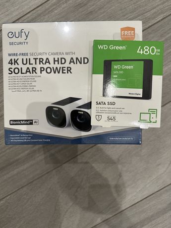 Super zestaw kamer 4K Eufy S330. Eufycam, nowy zafoliowany