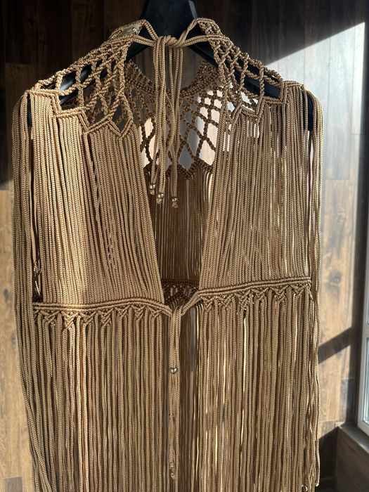 Сукня туніка макраме бохо