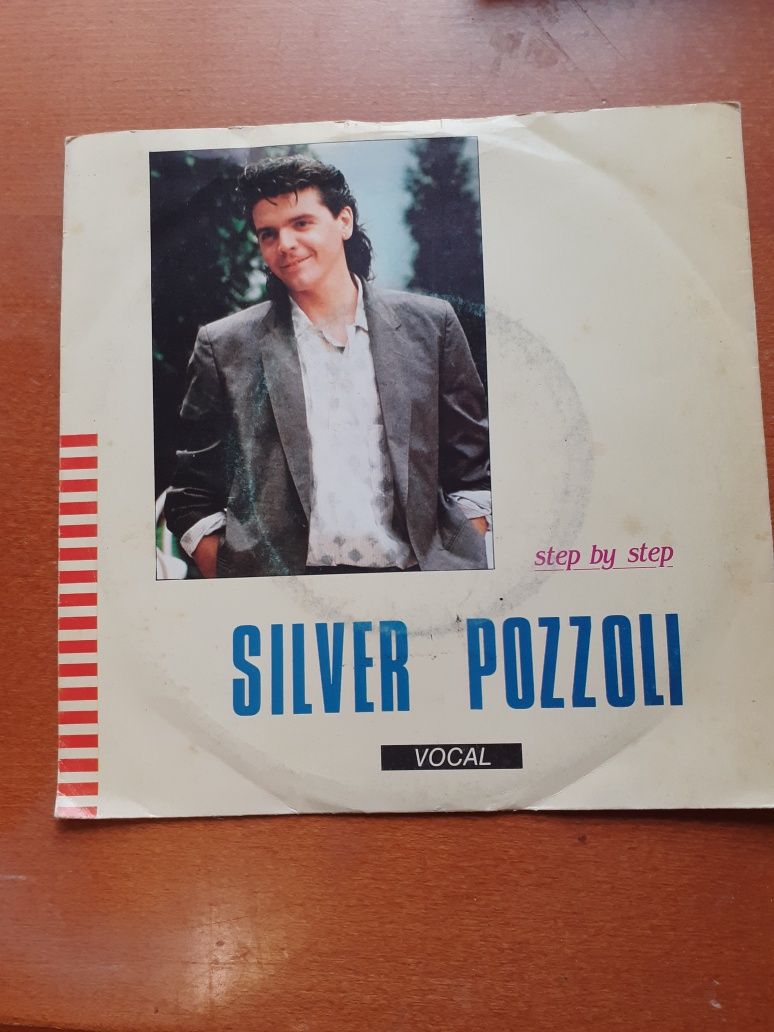 SILVER POZZOLI - Step by Step -disco vinil single*