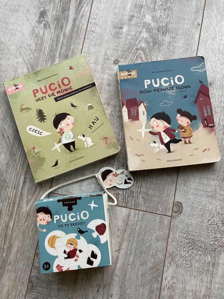Pucio książki i gra