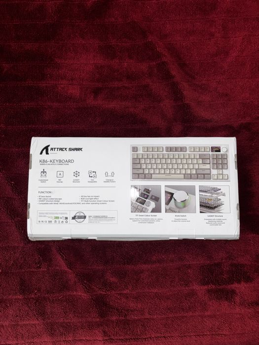 Teclado Gamer Attack Shark K86
