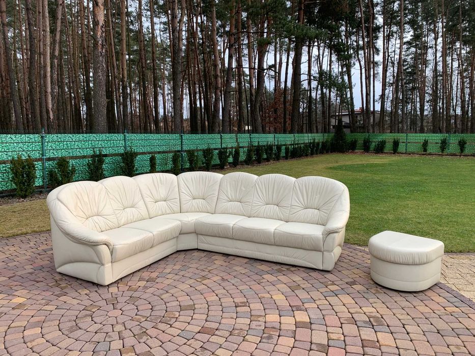 Himolla niemiecki narożnik skóra naturalna 280x230