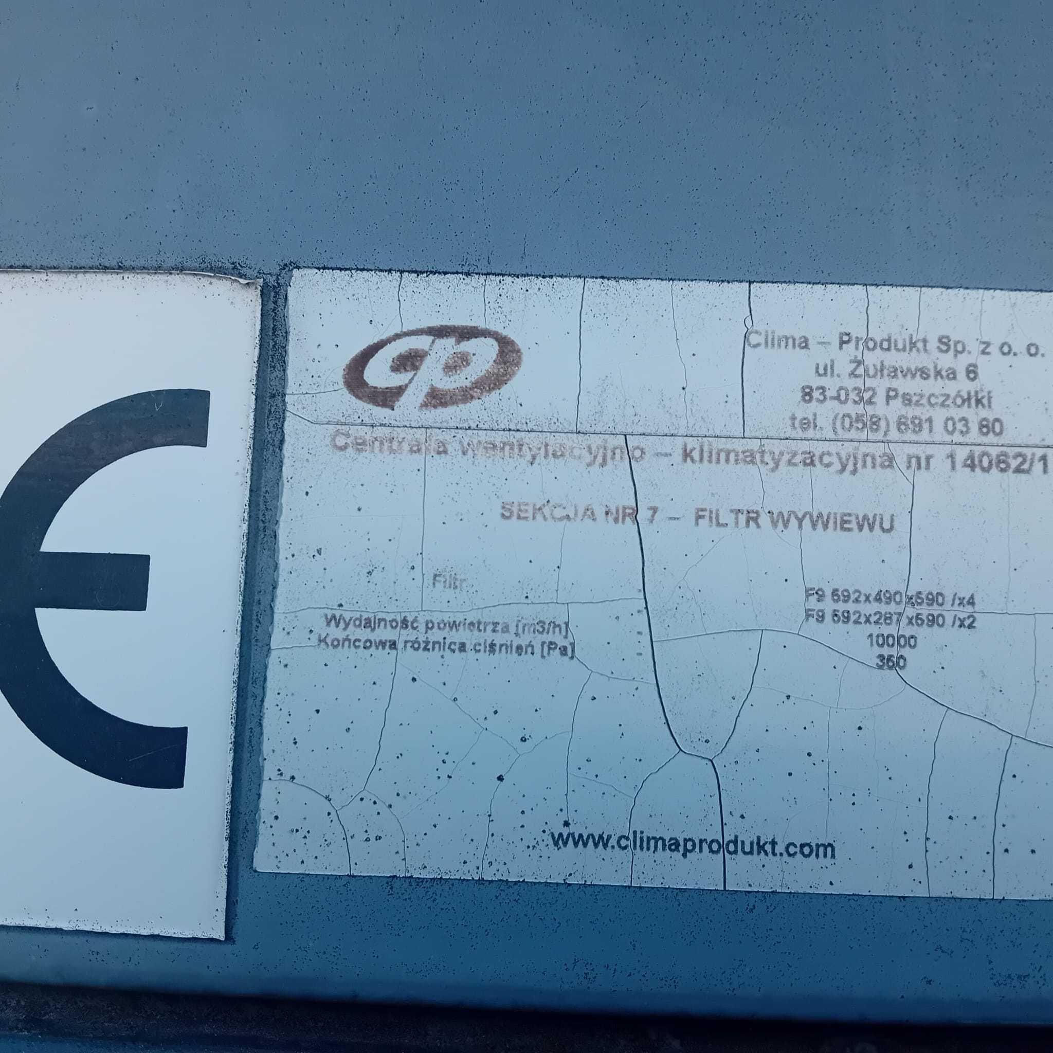 Centrala wentylacyjno-klimatyzacyjna
