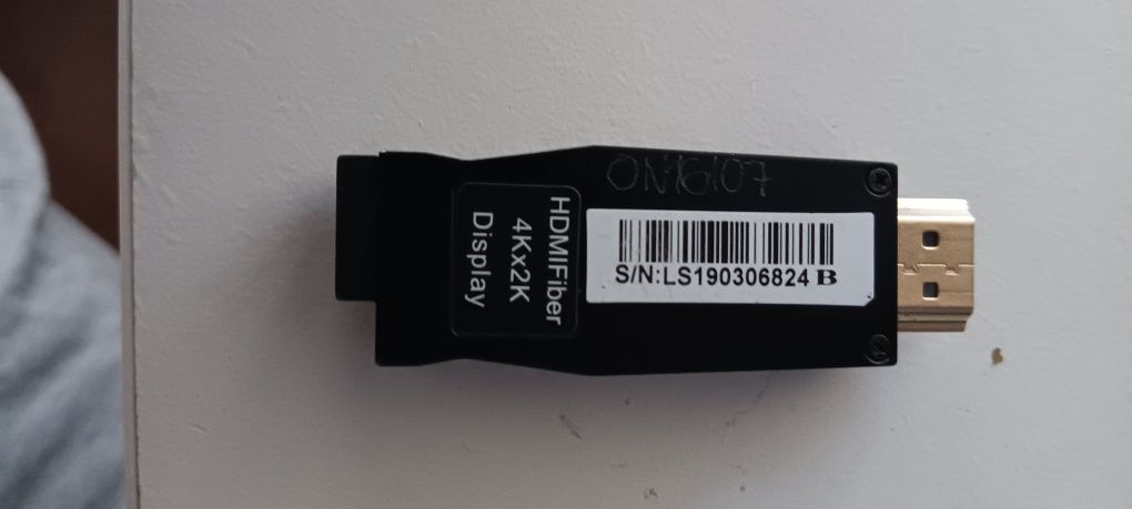 Conversor HDMI para Fibra óptica