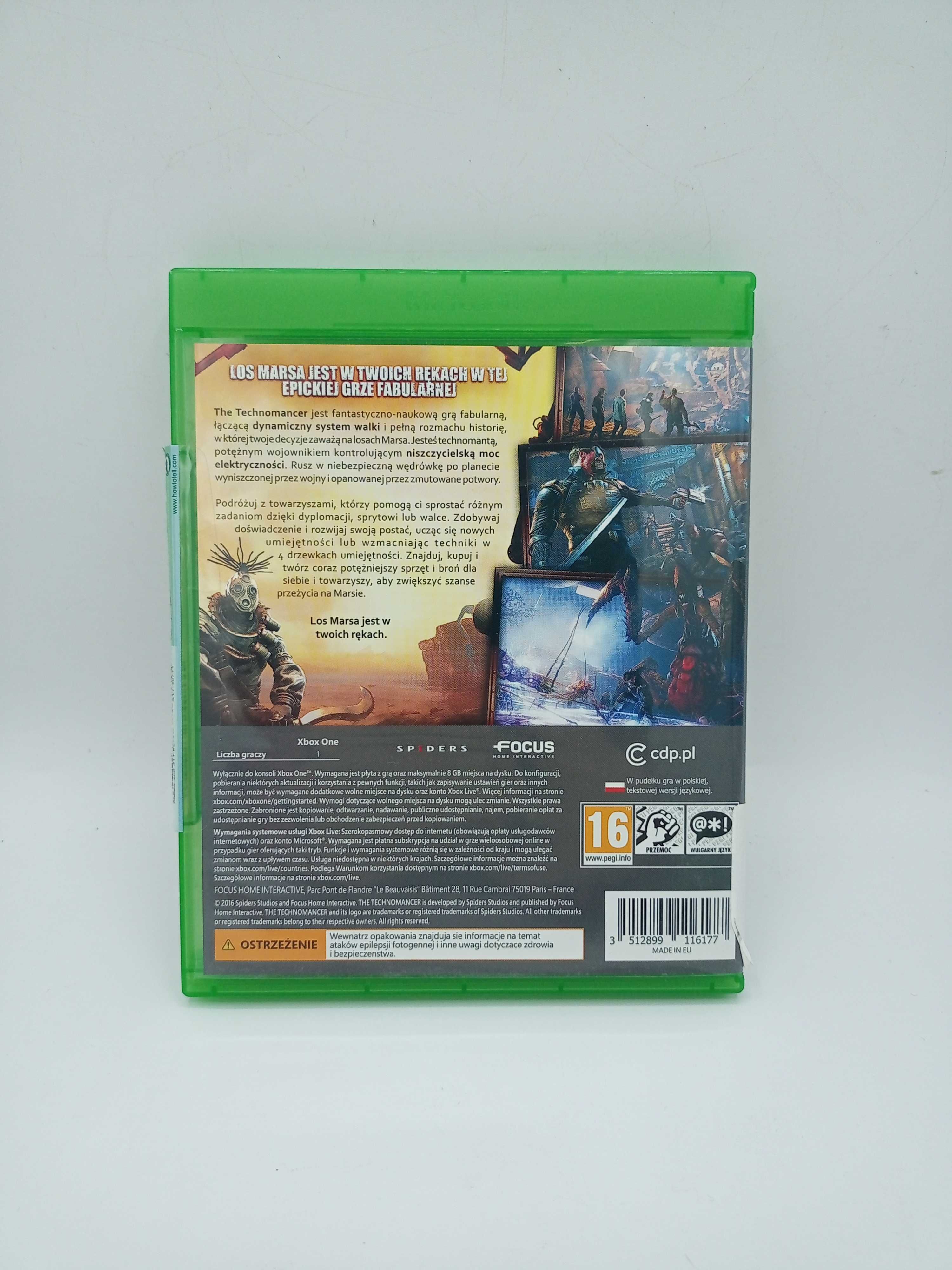 TECHNOMANCER Xbox One pudełkowa