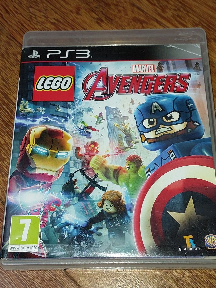 PlayStation Sony konsola PS3 Gra dla DZIECI LEGO MARVEL AVENGERS PEGI7