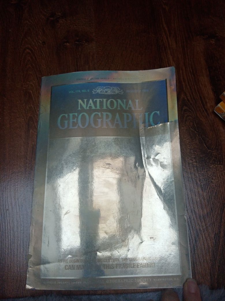 National Geographic miesięcznik antyk 1988 po angielsku unikat