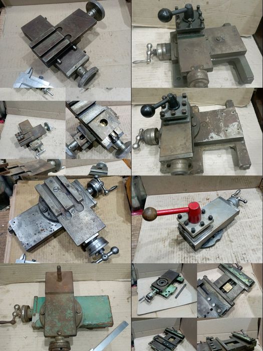 Суппорт, каретка, малая продольная  подача токарного станка