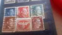 6 znaczków pocztowych