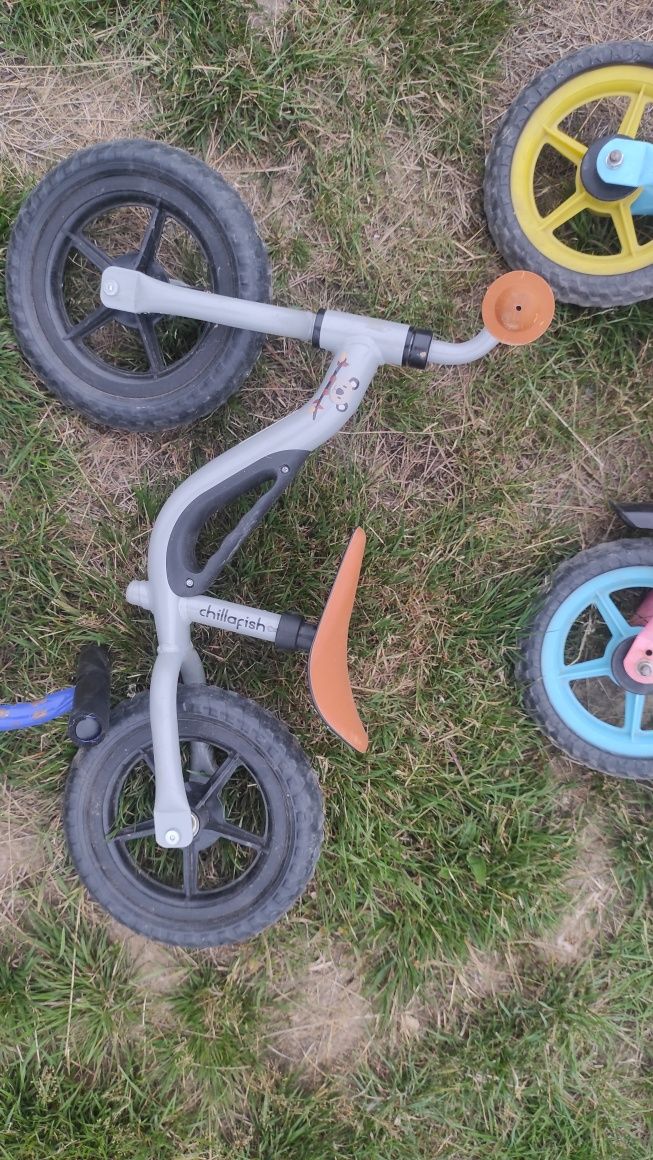 3 rowerki biegowe dla dziecka zestaw