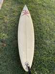 Prancha de surf shaper Leopoldo FCR Radical X+ saco polen+ fato oneil